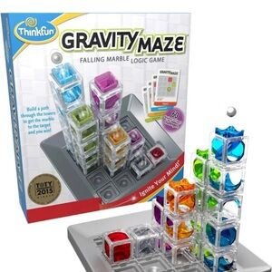 STEM Thinkfun Gravity Maze Marble Run Brain Game and Toy for Boys and Girls Age